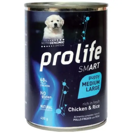 Prolife - Per Cani Smart Puppy Pollo & Riso 400 Gr Promo Stagionale