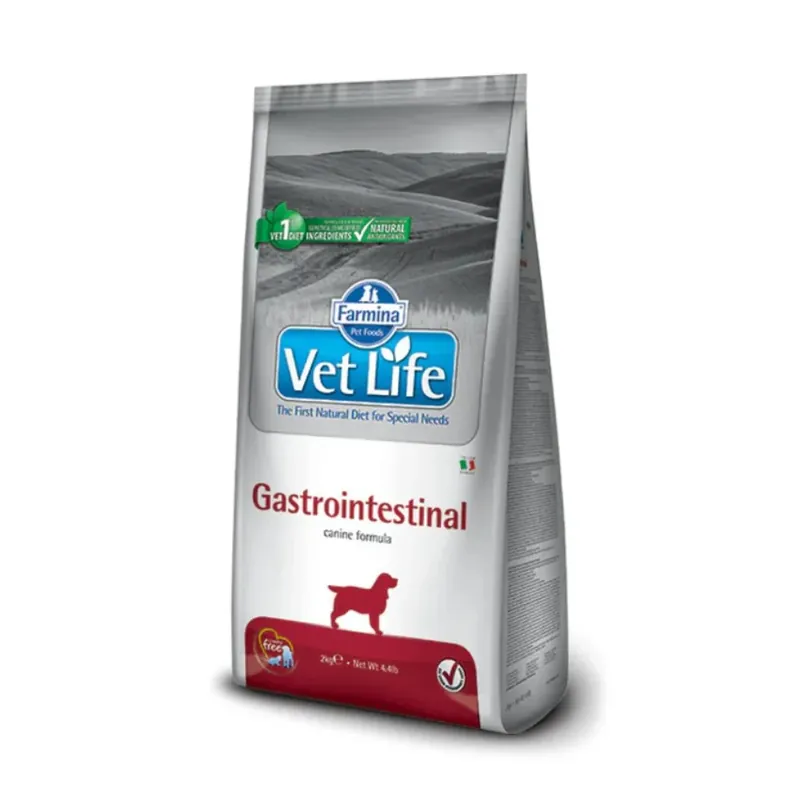 Ultime Pezzi Farmina - Vet Life Per Cani Gastro-Intestinal 2 Kg