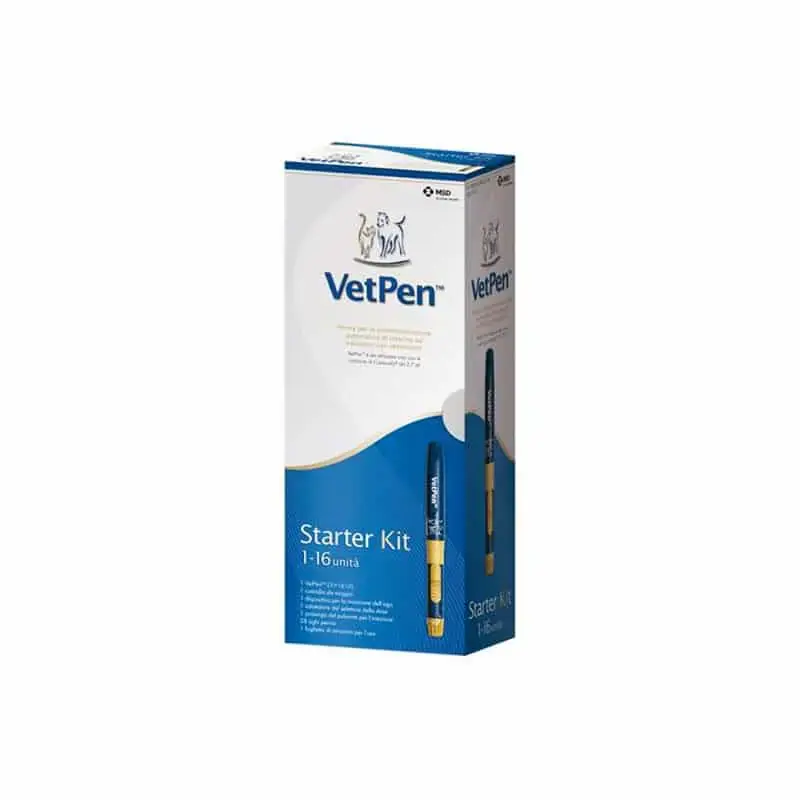 CANINSULIN VETPEN STARTER KIT (1-16 unità) - Dispositivo per la somministrazione di insulina veterinaria in cani e gatti - CentroVete Must-Have