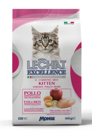 LeChat Excellence Kitten Pollo 400 g Ultima Occasione