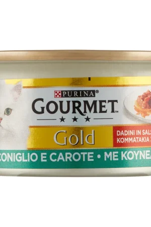 Compra Online Gourmet Gold Dadini in Salsa con Verdure con Coniglio e Carote 85 g