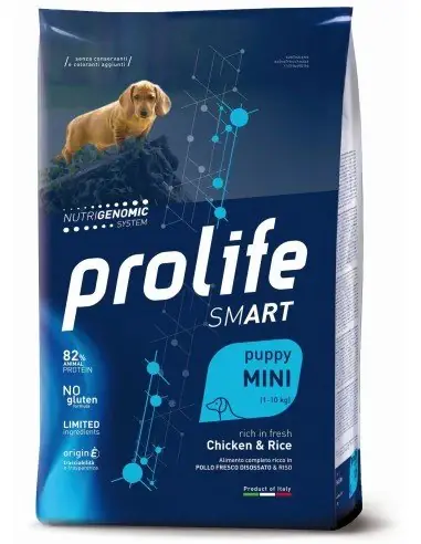 Novità Prolife Smart Puppy Mini Pollo E Riso per Cani