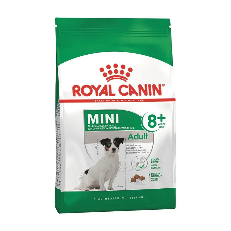 Vendita Finale Royal Canin Mini Adult 8+ Crocchette Per Cani