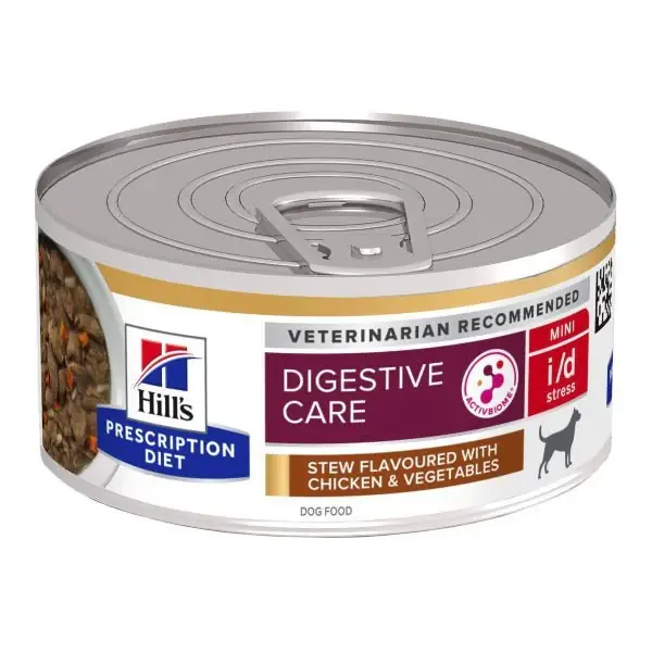 Quantità Limitata Hill‘S Prescription Cane I/D Stress Spezzatino Lattina 156G Per Cani Multipack 24 pezzi