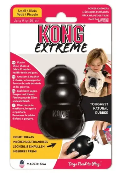 KONG gioco per cani Classic SMALL nero Nuovo Arrivo