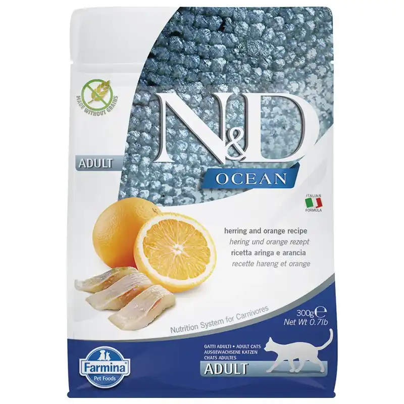 Subito Disponibile Farmina N&D gatto Ocean Aringa E Arancia Adult