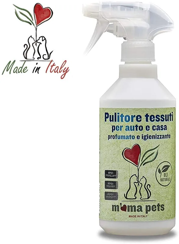 m’ma pets Smacchiatore di Tessuti per Auto e casa Professionale