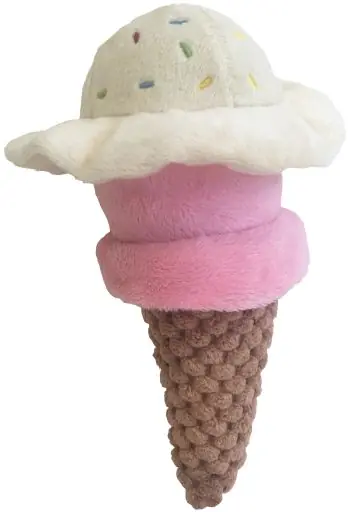 GLORIA Gioco per cani Peluche Cono Gelato Più Venduto
