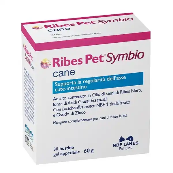 RIBES PET Nbf Lanes Ribes Pet symbio Cane 30 bustine Offerta Lampo