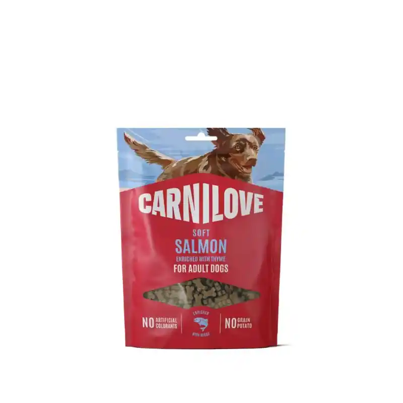 Carnilove snack soft Salmone e Timo per cani Consegna Rapida