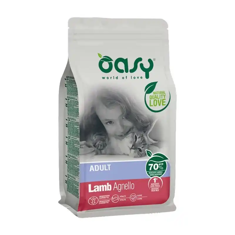 Miglior Prezzo Oasy Gatto Adulto Agnello