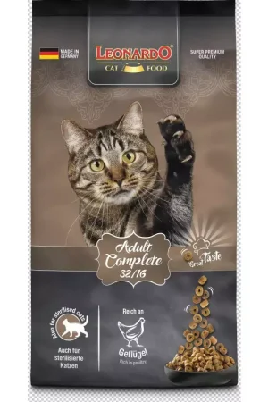 Leonardo Adult Complete 32/16 alimento secco per gatti Promo Stagionale
