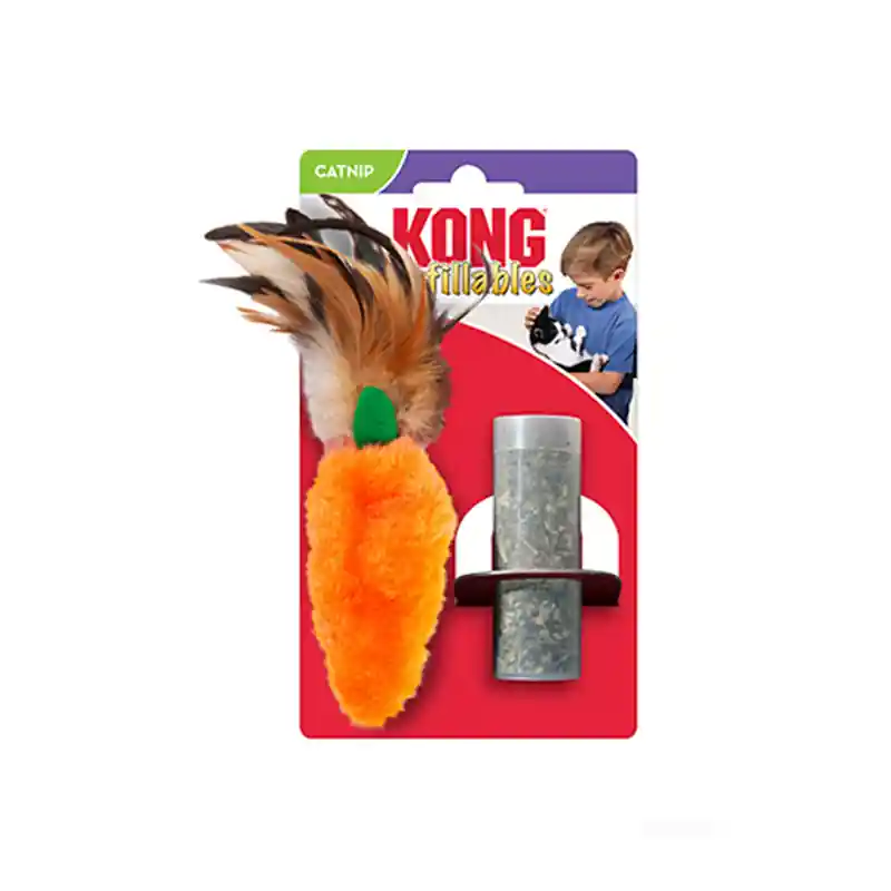 Must-Have Kong Peluche Carota per gatti
